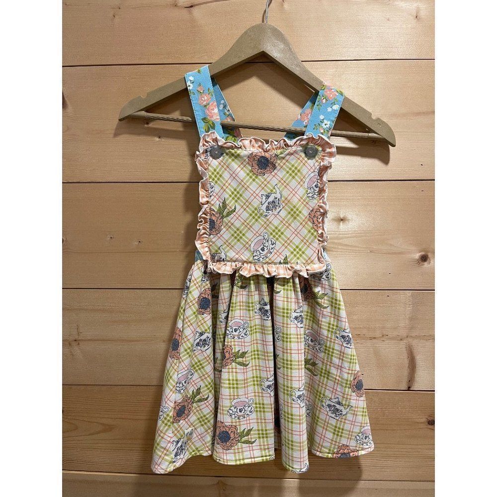 Wild Flowers Tea Time Jumper Play Sz 6 Girls